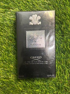 Creed Aventus Black with Silver packaging